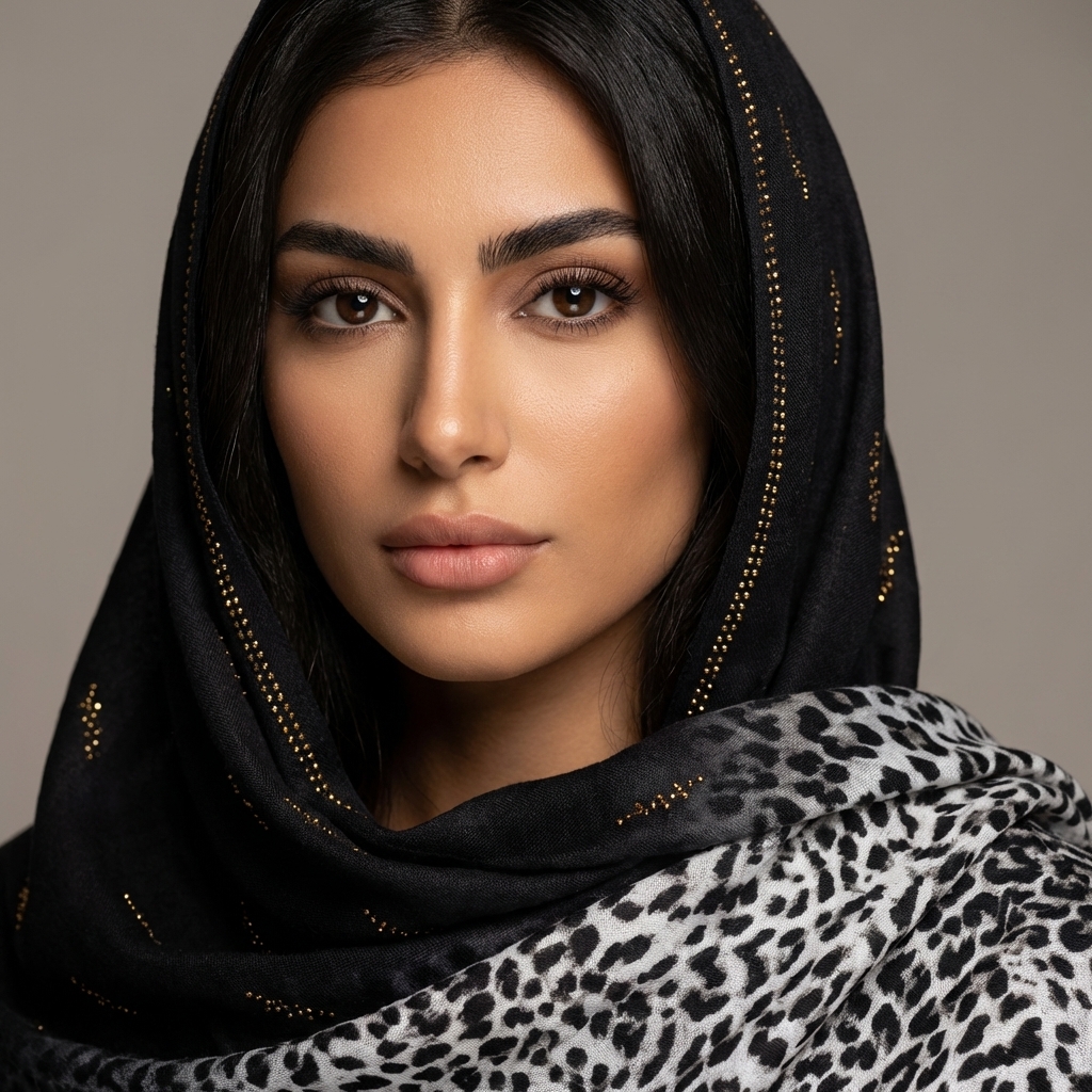 Arabic Hijab After AI modeling